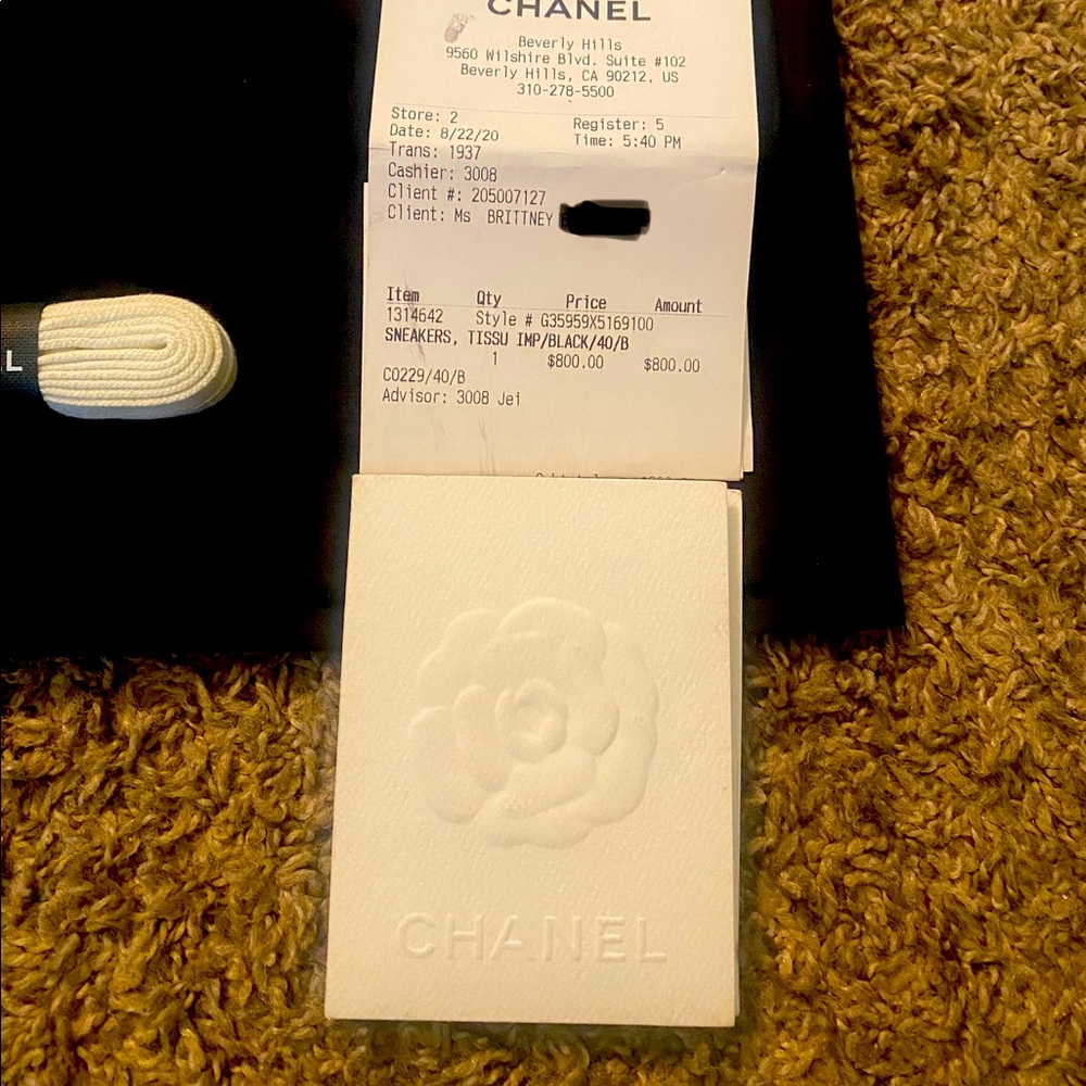 Chanel sneakers